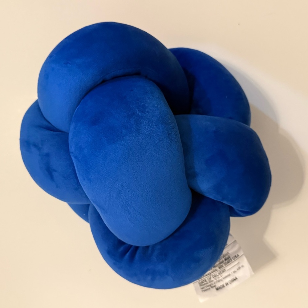 Room Essentials Deep Blue Toss Pillow
